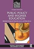 Public Policy and Higher Education (Core Concepts in Higher Education)