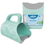 Dr. Brown's CleanUp Dino-Pour Baby Bath Rinse Cup, Tear-Free Rinsing for Babies and Toddlers, BPA Free