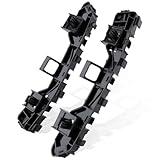 CARBBIA 71193-T2A-A01 Left and Right Front Bumper Cover Support Bracket Driver and Passenger Side Compatible with Honda Accord 2013-2017 71198-T2A-A01