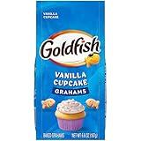 Pepperidge Farm Goldfish Grahams Vanilla Cupcake Baked Grahams, 6.6 Oz Bag