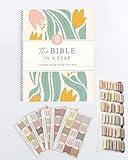 The Bible in A Year: A 52-Week Bible Study Guide for Women, an A4 Spiral Bible Study Guide Journal, A Beautiful Year in the Bible