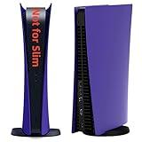 Digital Edition Face Plates Cover Skins Shell Panels for PS5 Console, Accessories for PlayStation 5 Protective Replacement Faceplates (Galactic Purple)