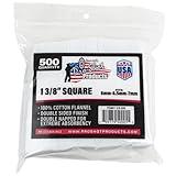 Pro-Shot Products 1 3/8" sq Patch 500 CT. 6-7mm, White