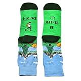 MXXGMYJ Hiking Socks for Women Men Summer Sports Lovers Gifts for Him Hiking Accessories for Her Hikings Stuff Cute Birthday Gifts for Son Daughter Gifts from Mom Dad Retirement Gift 2025
