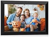19-inch Digital Picture Frame Large-Digital-Photo-Frame - 1080P Touchscreen Digital Frame, 32GB, Full Function, Auto-Rotate, Wall Mountable, Load Photo Video from Phone via APP Email, Gifts for Mom