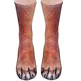 NDLBS White Elephant Gifts for Adults Women Men Teens Funny Gag Gifts Animal Paw Socks Christmas Essentials Stocking Stuffers for Adult Women Men Teens