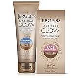 Jergens Natural Gradual Glow Bundle Pack: Daily Moisturizer +Firming 7.5fl oz and SPF20 Face Moisturizer 2fl oz, Medium to Tan