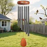 Memorial Wind Chimes for Outside 26" Inches, Winzwon Sympathy Wind Chimes for Loss of Loved One, Garden Patio Balcony Yard Decor, Gifts for Mom Women Grandma, House Warming Gifts for New Home (26")