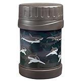 Bentology Stainless Steel Insulated 13oz Lunch Jar w Easy Grip Lid for Kids- Leak Proof, Keeps Food, Soups & Liquids Hot or Cold For Hours- BPA Free - Back to School, Fits Most Lunch Boxes & Bags