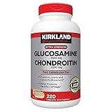 KIRKLAND Signature Extra Strength Glucosamine 1500 mg Chondroitin 1200 mg 220 Tablets