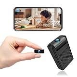 beturnown Mini Security Camera, Nanny Cam with 180°Rotating Lens, Free Cloud & SD Storage, 4K WiFi Wireless Surveillance, No WiFi Recording, Motion Detection, Auto Night Vision