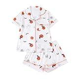 halloween pjs women,Halloween Pajamas Women Womens Halloweens Costumes 2025 Shirts and Shorts Pajama Pj Pjs Set Matching Sets Outfits Disfraz De Para Mujeres for Couples 07 White XL