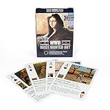 Monuments Men and Women Standard Poker Playing Cards with Cultural Objects & Works of Art Theme Premium 54 Card Full Deck with Jokers, Casino Fun Game Night for Friends and Family Gatherings