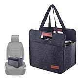 Foyego 6 Cup Drink Carrier with Handle, Reusable Insulated Drink Caddy Drink Holder for Car, Folding Portable Coffee Cup Holder Bag for Travel and Delivery