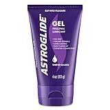 Astroglide Water Based Lube (4oz), Ultra Gentle Gel Personal Lubricant for Vaginal and Anal Sex, Stays Put with No Drip, Sex Lube, Long-Lasting for Men, Women and Couples, Safe for Toys