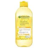 Garnier Micellar Water with Vitamin C, Facial Cleanser & Makeup Remover, Brightening & Hydrating, For All Skin Types, Vegan, Cruelty Free, 13.5 Fl Oz (400mL), 1 Count