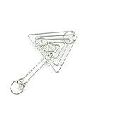 2 pcs Puzzle Game 06242 Triangles Metal Disentanglement Puzzles Toys Jouets