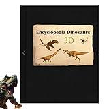 Ralpuco 3D Encyclopedia Prehistorica of Dinosaurs，Pop-Up Interactive Dino Book with Fun Facts，The Ultimate Illustrated Guide to Prehistoric Creatures，Gift for Kids & Dinosaur Lovers