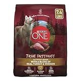 Purina ONE True Instinct With A Blend Of Real Turkey and Venison Dry Dog Food - 7.4 lb. Bag