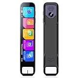 Scan Sense Pen with 60+ Languages, AI Smart Pen - Instant AI Answers for Math, History & More, Offline Translation, Camera, Bluetooth, Music & File Storage (Black)