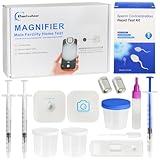 Sperm Quality Test - Progressive Motile Sperm Cells Concentration Test, at-Home Male Fertility Screening Tool