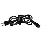 Onerbl AC in Power Cord Cable Plug Replacement for Oppo BDP-95 DV-980H BDP-103 BDP-105 UDP-203 UDP-205 BDP-103D BDP-105D Blu-ray Disc Player BDP95 DV980H BDP103 BDP105 UDP203 UDP205 BDP103D BDP105D