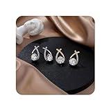 Clearance'Sales Today Deals Prime Big Spring Sale Valentines Day Gifts 925 Sterling Silver Diamond Stud Earrings for Women Deal of+The Day Prime Today Wedding Gifts for Birthday Anniversary for Her