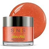 SNS Nail Dip Powder, Gelous Color Dipping Powder - Cala Lily Wedding (Orange) - Long-Lasting Acrylic Nail Color & Polish Lasts 14 Days - Odor-Free & No UV Lamp - 1oz
