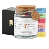 NStuiv Prayer Cards Scripture Bible Verses in a Jar, Hope Holy Bible Verse Jar, Religious Gift for Inner Growth, Self Care Gift,Christian Gifts for You Women Men,Church Graduation Gifts
