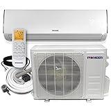 Pioneer Diamante Series Ductless Mini-Split Air Conditioner Inverter Heat Pump Full Set with 16 Ft. Kit