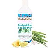 Deshedding Conditioner Omega Fatty Acids 3 6 9. Real Argan Oils All-Natural, Organic, & Non-Toxic to Pets Condition, Hydrate, & Nourish the Coat. Hypoallergenic, Tearless, Control Odor Made in USA Lemongrass