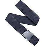 Arcade Belts A2 Atlas Unisex Adventure Belt: Heavy Duty Stretch, Metal Free Buckle, Navy