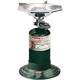 Coleman BottleTop Propane Stove with Adjustable Burner, Portable Camping/Backpacking Cooker with 7650 BTUs of Power for Camping, Tailgating, Grilling, & More