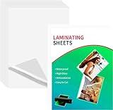 500 Pack Laminating Sheets 3 Mil Thickness, 9 X 11.5 inch Clear Thermal Laminating Pouches (Letter Size), for Education Supplies & Craft Supplies (3Mil - 500Pack)