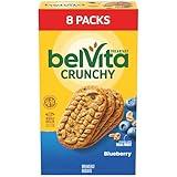 belVita Blueberry Breakfast Biscuits, 8 Packs (4 Biscuits Per Pack)