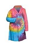 United Scientific Supplies LBCTLG Tie Dye Lab Coats, Large