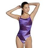 Speedo Women's Swimsuit One Piece PowerFlex Flyback Solid Adult Team Colors