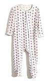 Little Leaf Kids Co., Soft Magnetic Baby Boys Girls Footie Pajamas, Magnetic Closure, One Piece with Mitten Cuffs