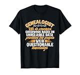 Genealogy Ancestry Genealogist T-Shirt