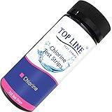 350 Chlorine Test Strips for Food Service 0-500 ppm (Value Pack) - Bleach Sanitizer Test Strips Food Service - Sanitizer Testing Strip - Chlorine Tester - Restaurant Supplies
