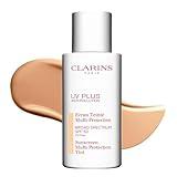 Clarins NEW UV Plus Anti-Pollution, Broad Spectrum SPF 50 Tinted Face Sunscreen | Sheer Finish | Lightweight and Oil-Free | Triple Protection From UVA/UVB Rays, Free Radicals and Pollutants