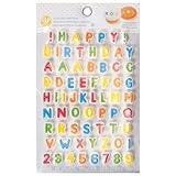 Wilton 710-6042 Letters & Numbers Edible Icing Decorations