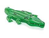 INTEX Giant Gator Inflatable Pool Float: Animal Pool Toy for Kids – 2 Heavy-Duty Handles – 176lb Weight Capacity – 80" x 45" – for Ages 3+