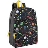 Trail maker 15 Inch Kids Backpacks for Boys & Girls | Preschool, Kindergarten, Elementary School Backpacks with Adjustable, Padded Straps (Stellar Space)