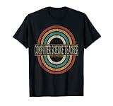 Computer Science Teacher Vintage Retro T-Shirt