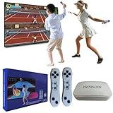 YRPRSODF TV Game Console Built in 883 Games, Retro Video Game Machine with 2.4G Wireless Handheld Gamepad Somatosensory Control, HDMI USB Plug and Play, Kid & Adult Interactive& Puzzle Game,Grey