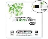 LibreOffice Office Suite 2025 on USB | Compatible with Microsoft Office Word, Excel & PowerPoint for Home Student Business | One Time Purchase, Lifetime License & Free Updates | Windows PC & Mac