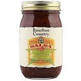 Bourbon Country Salsa De Inclan | All Natural - No Preservatives | Small Batch | Cooked with Bourbon Barrel Aged Tequila & Real Mexican Cactus | Medium Heat 16 oz (1)
