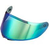 ILM Helmet Accessories Visors Replaceable Face Sheild for Full Face Motorcycle Helmet in Model ILM-Z501(Tinted Visor, Green)