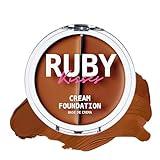 Ruby Kisses 3D Face Creator Cream Foundation & Concealer, 12 Hours Long Lasting, Medium to Full Coverage, Non-Greasy, Ideal for Makeup & Contour Palette (Level 11)